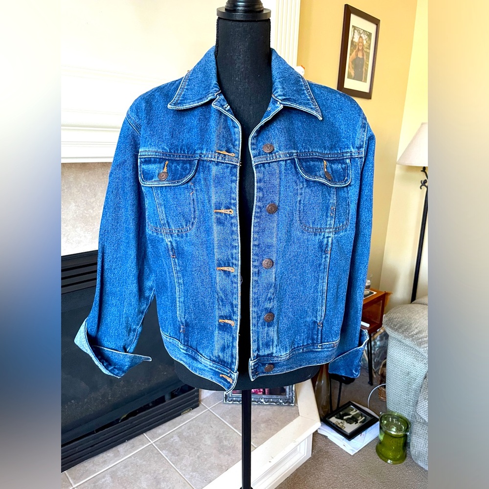 Vintage Bill Blass Jean Jacket - size M